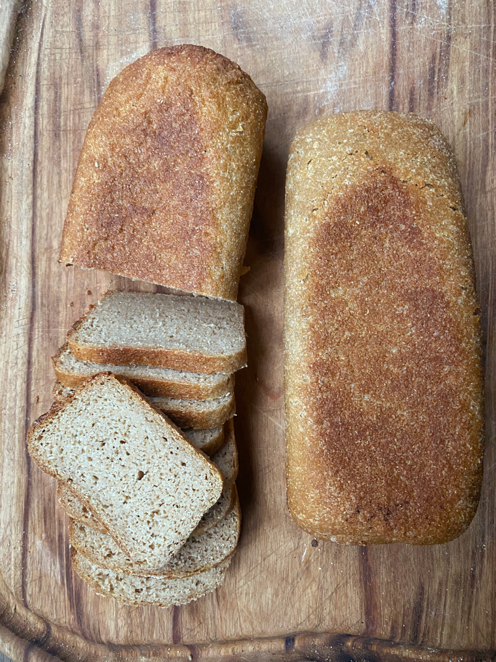 Soft Fresh Milled Flour Sourdough Sandwich Bread (frugal tangzhong method)